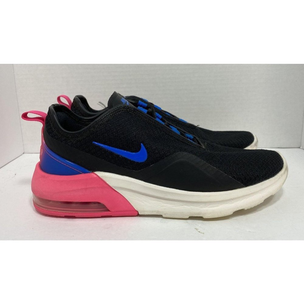 Nike Air Max Motion 2 Black Pink Running Shoes 7.5